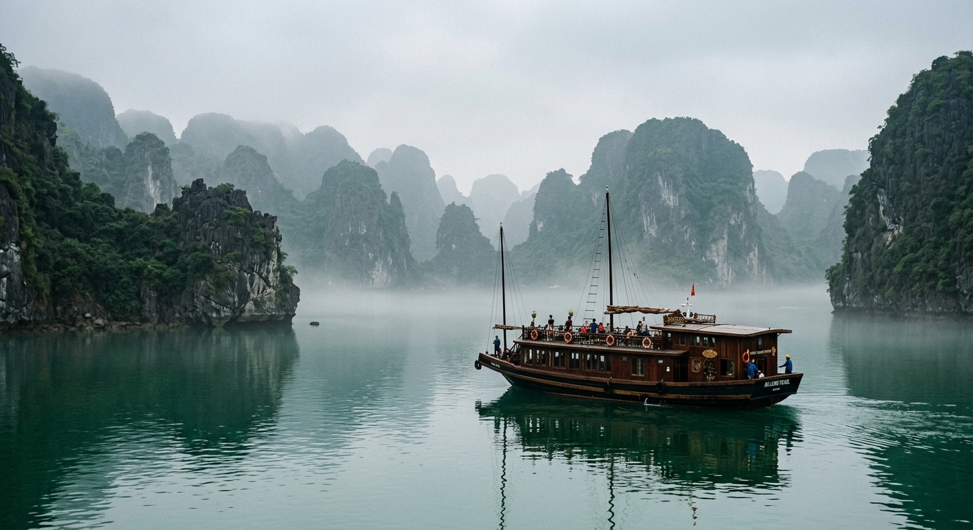 Dressing for Ha Long bay in november without being cold or overdressed