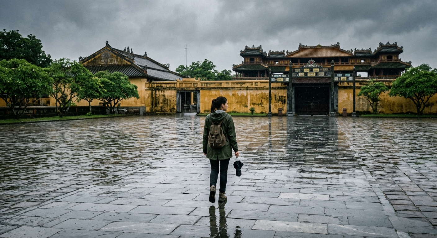 Hue’s imperial city in the rain: A slow afternoon walking the citadel