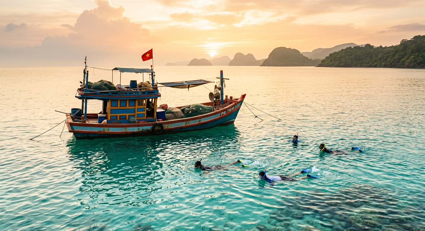 Phu Quoc’s sunrise snorkel: What to expect on a boat day trip